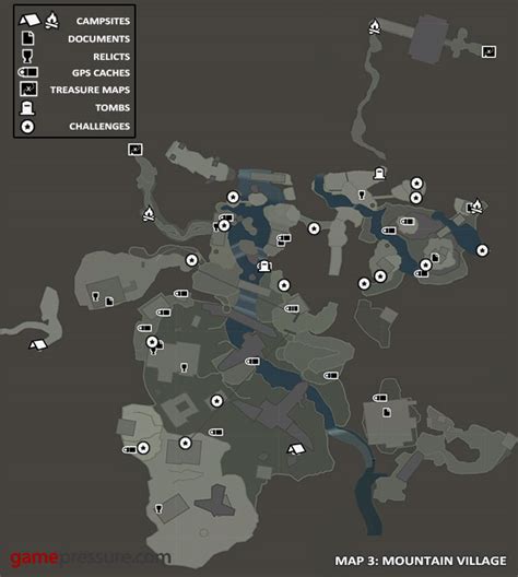 mountain village tomb raider map